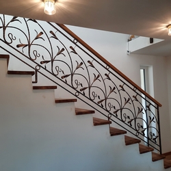  Garde-corps forg� pour escaliers - garde-corps int�rieur